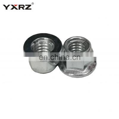 China lock nut manufacturer DIN934 stainless steel  hexagon coupling caps bolt hex motorcycle  M8 self locking nut