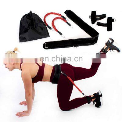 Leg Resistance Band Fitness Resistance Exercise Strength Training Leg Waist Latex Exercise Resistance Band