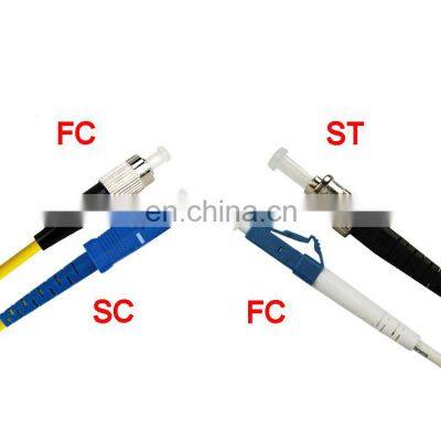 Simplex Duplex G652D SC LC FC ST Connector Jumper SM UPC PC APC 3m LSZH Fiber Optic Patch Cord For CATV Network photo-5