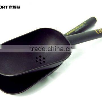 Black Plastic Mini Ice Bucket Scoop photo-5