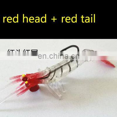 Soft Rubber Shrimp 10.5g 9cm River Wood Shrimp Lure for Bass Carp Trout Fishing photo-4