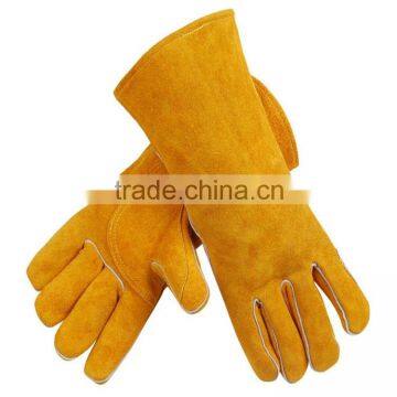 CE en12477 standard leather wholesale industrial working welding gloves