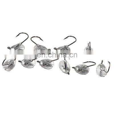 3.5g 5g 7g 10g 14g bulk tumbler jigging hook stainless fishing jig heads hooks