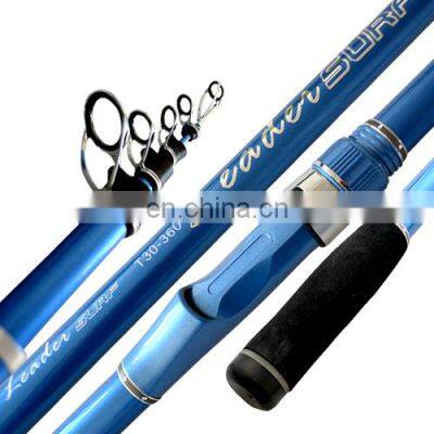 factory price in stock  Long Distance Carp Throwing Carbon Fiber Surf Rock Telescopic Fishing Rods