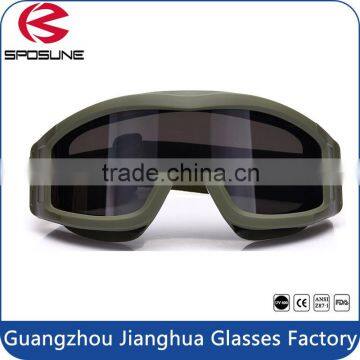 Fashion Style Airsoft Safety Glasses TPU Frame Material Safety Military Eye Glasses