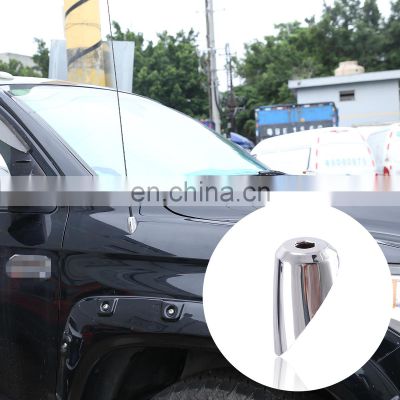 14-20 For Toyota Tantu Fender Antenna Cover ABS Bright Light 1 piece set