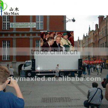 High Brightness Mobile Outdoor Advertisement Car LED Display