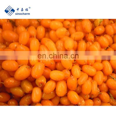 Sinocharm BRC A Approved Frozen Fruit IQF Sea Buckthorn Whole