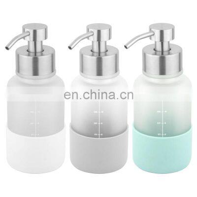 Factory Made Bath Hair Shampoo Round Pet 500Ml Square White Shaped Liquid Hand Soap Bottle With Pump At Good Price photo-3
