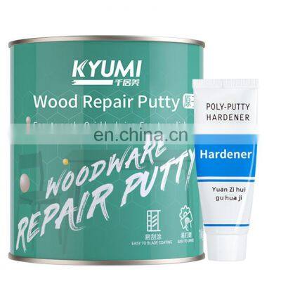 KYUMI Repair and level out irregularities or dents wood putty home depot