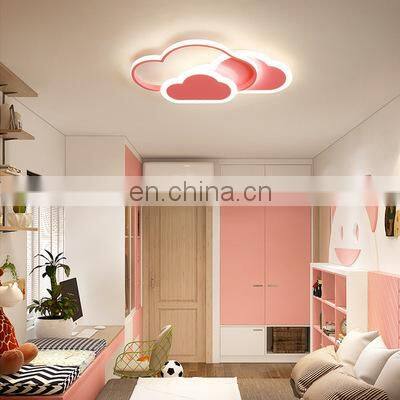 Modern Nordic Design Acrylic LED Ceiling Lights Pink Heart Indoor Lighting Ceiling Lamps photo-4