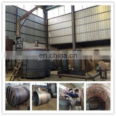 Hoist Airflow Hard Wood Sawdust Briquette Charcoal Making Machine Biochar Carbonization Furnace
