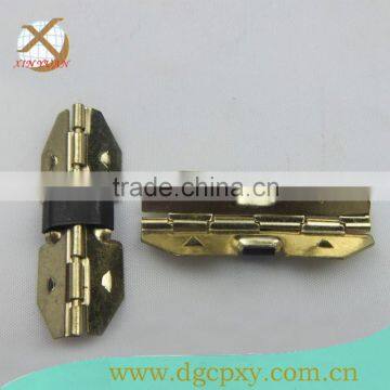 customized brass butterfly concealed hinges for jewelry box&Furniture