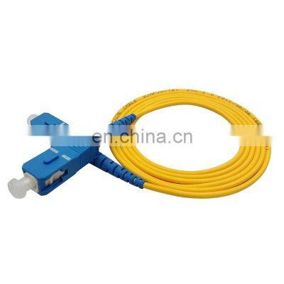 SC to SC PC single mode G652D G657A 3 meter  fiber optic patch cord