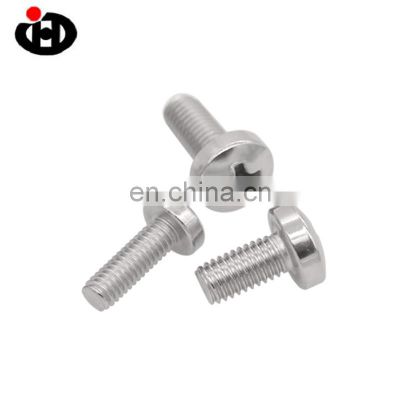 Stainless Steel Round Head Cross GB845 Cross Recessed Thumb Screw