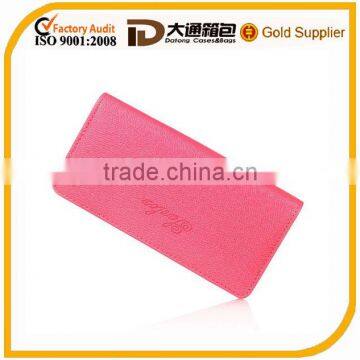 Pink Leather Women's wallet wholesale