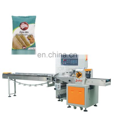 High Speed Sachet Idli Dosa Batter Wrapping Pillow Type Packing Machine For Cake Automatic Laminated Film,Plastic Film Electric