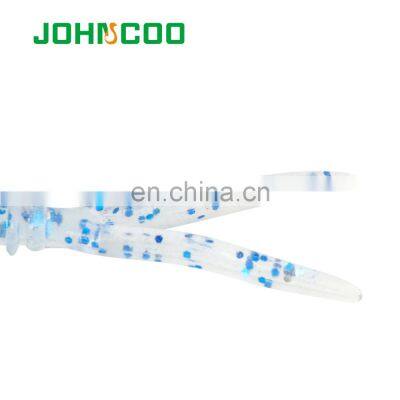 JOHNCOO 10pcs TPR Soft Worm Fishing Lure Soft Bait 53mm 0.4g Pesca Jig Trout Jig Swimbait Floating Jig Lure photo-5