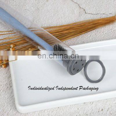 Bioplastic Wheat Straw Toothbrush With Charcoal Filament