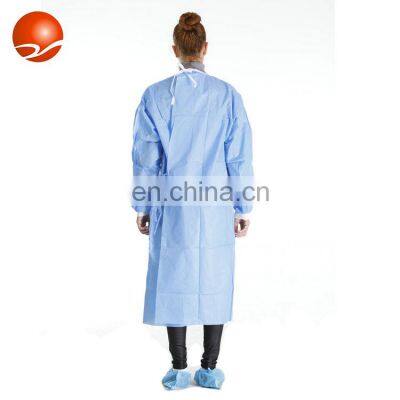 Disposable SMS SMMS Sterile Hospital Patient Operation Gown Surgical Gowns photo-2