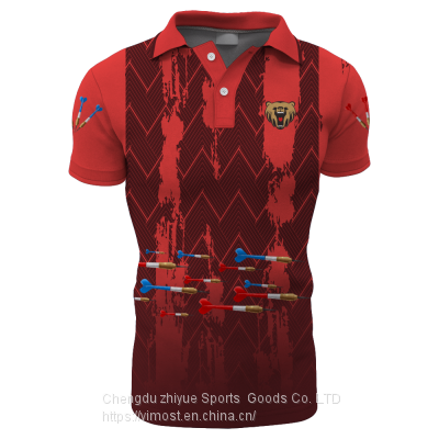 Custom Sublimation Fashion Dart Polo Shirts