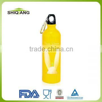 500ml stainless steel outdoor sports drink bottles with carabiner BL-6020