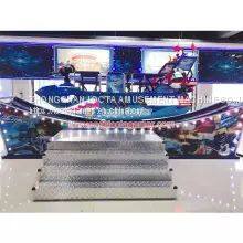 Zhongshan Tai Le Amusement Children Indoor and Outdoor Waterproof Flying Car Spaceship Floating Car Floating Boat Speed Flying Car Decisive Shark Island 7 Seat Amusement Equipment photo-5
