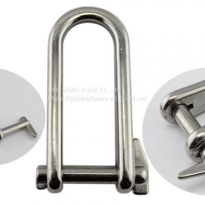 Marine Hardware 304/316 Stainless Steel Key Pin Shackle photo-4
