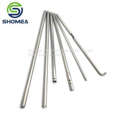 SHOMEA Customized Small Diameter Medical Grade Stainless Steel Nose and Throat Endoscope Tube photo-2