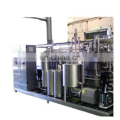 2000 liter per hour pasteurized milk production line