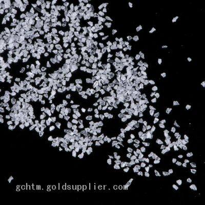 White Fused Alumina for Surface Cleaning Media Abrasive Blasting White Grains photo-3