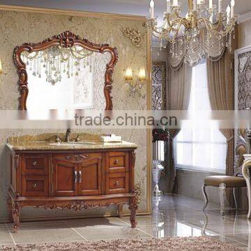 Fashionable And Durable Bathroom Cabinet of Classical European style