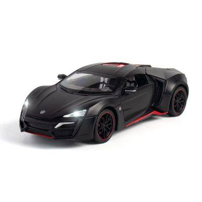 1/24 Laken Car Toys Metal Alloy Sports Diecast Toy Car Simulation Pull Back Diecast Model Car For Kids Gifts