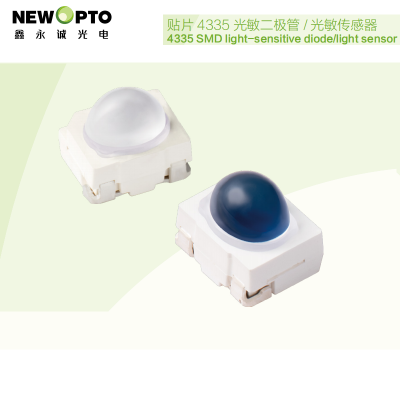 SMD 4335 Light sensor, phototransistor, photo sensor, 550nm 850nm 940nm, for light control, linear dimming, security monitor,signal Tx Rx