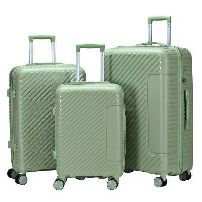 Luxury pp Trolley Luggage New Arrival OEM ODM Travel Bags for Female Male Ultra Capacity Suitcase photo-2