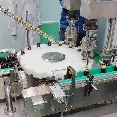 Glass & Plastic Bottle Piston-Type Automatic Juice Beverage Filling and Capping Integrated Machine | Full-Automatic Filling Production Line photo-2