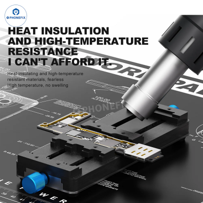 MaAnt Non-Conductive Silicone Mat for Motherboard Soldering and PCB Repair photo-3