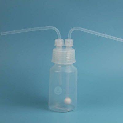 Polytetrafluoroethylene Pfa Gas Washing Bottle, Acid and Alkali Resistant, High Temperature Resistant, Customizable 500ml Gas Absorption Bottle photo-3