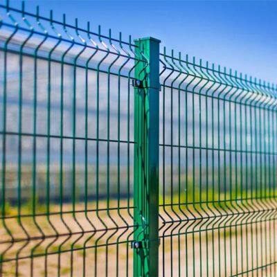Customized  3D Fence Panels  Curved Wire Mesh Metal Wire Mesh Fence Factory Price