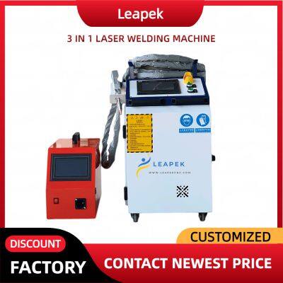 Laser Metal Welding 3 in 1 Laser Machine 1500w for Welding Fiber Handheld Laser Welder 3in1 Weld Cleaning Machine photo-5