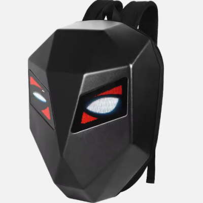 LED Knight Backpack Hard Shell Waterproof Laptop Bag（Wechat:13510231336） photo-2