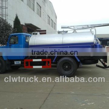 High Performance Dongfeng 6m3 fecal suction tank truck