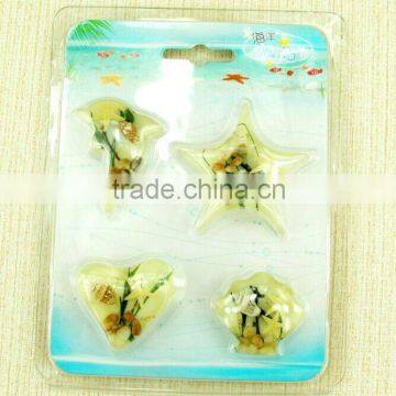 2016 Fridge Magnet Notepad with Sea-life Resin Wholesale