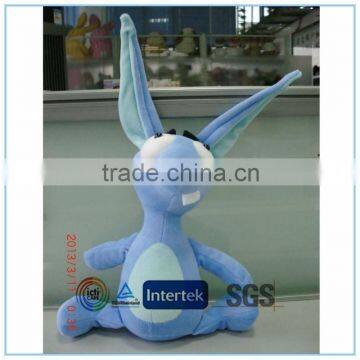 Kids toy Stuffed blue bunny