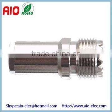 Straight Brass 6 Piece UHF Female SO239 Clamp Type Connector-RG58,RG141&LMR-195 Quality Choice photo-3