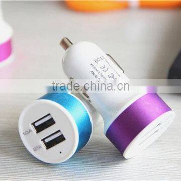 2.1A 1.0A 2 Ports Mobile Phone Usb Car Charger photo-5