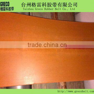 Flat transmission belt