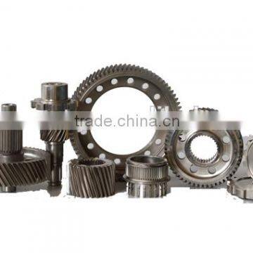 High precision ring pinion gear and gear shaft for electric car