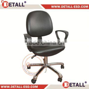 Swivel ESD Vinyl Chair with arm rest