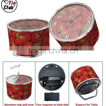 Chocolate Beans Can Clock photo-2
